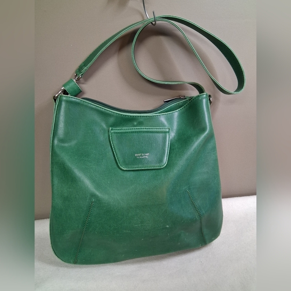 Matt & Nat Handbags - Matt & Nat Green Crossbody Shoulder Bag